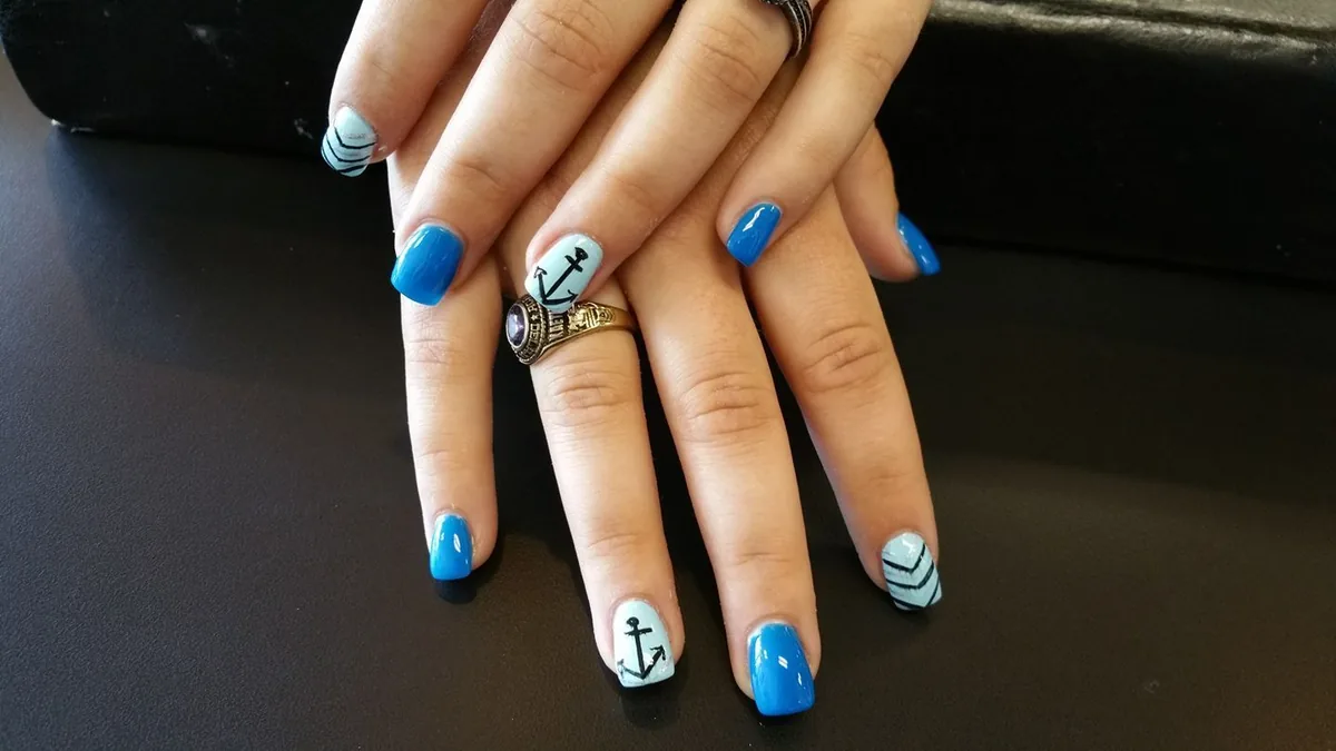 French gel manicure Commack NY