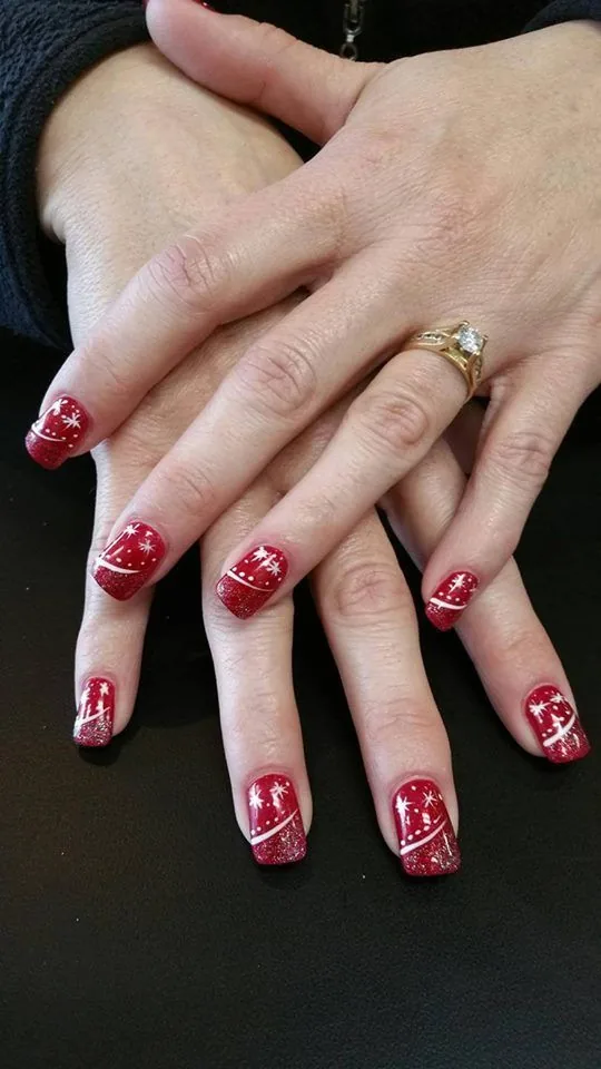 Silk nail design Long Island nail salon